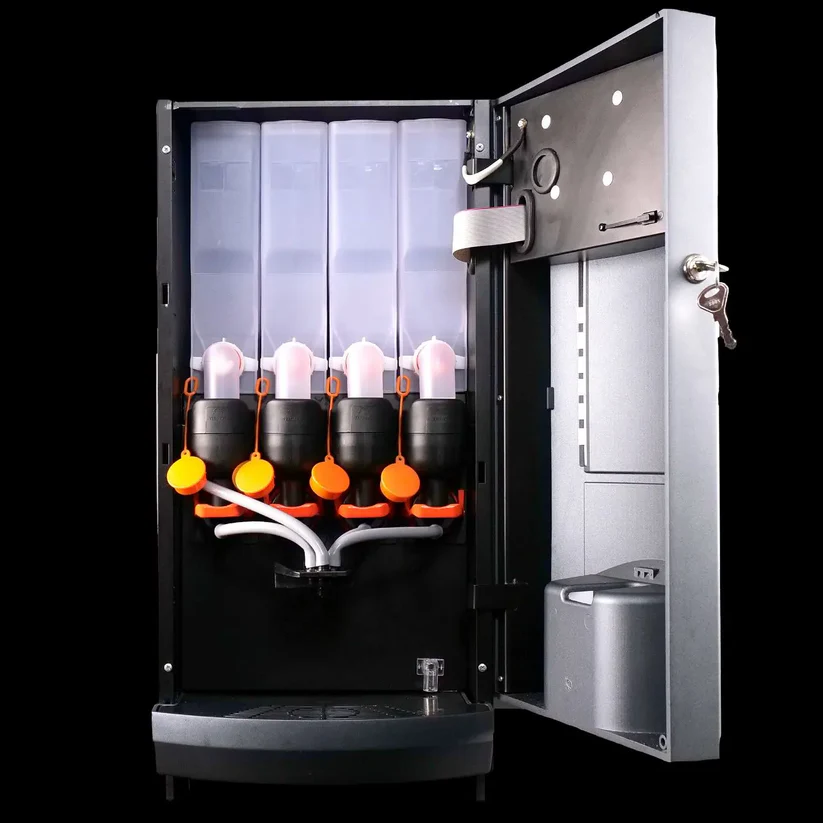 Instant 4 flavour Chai Machine