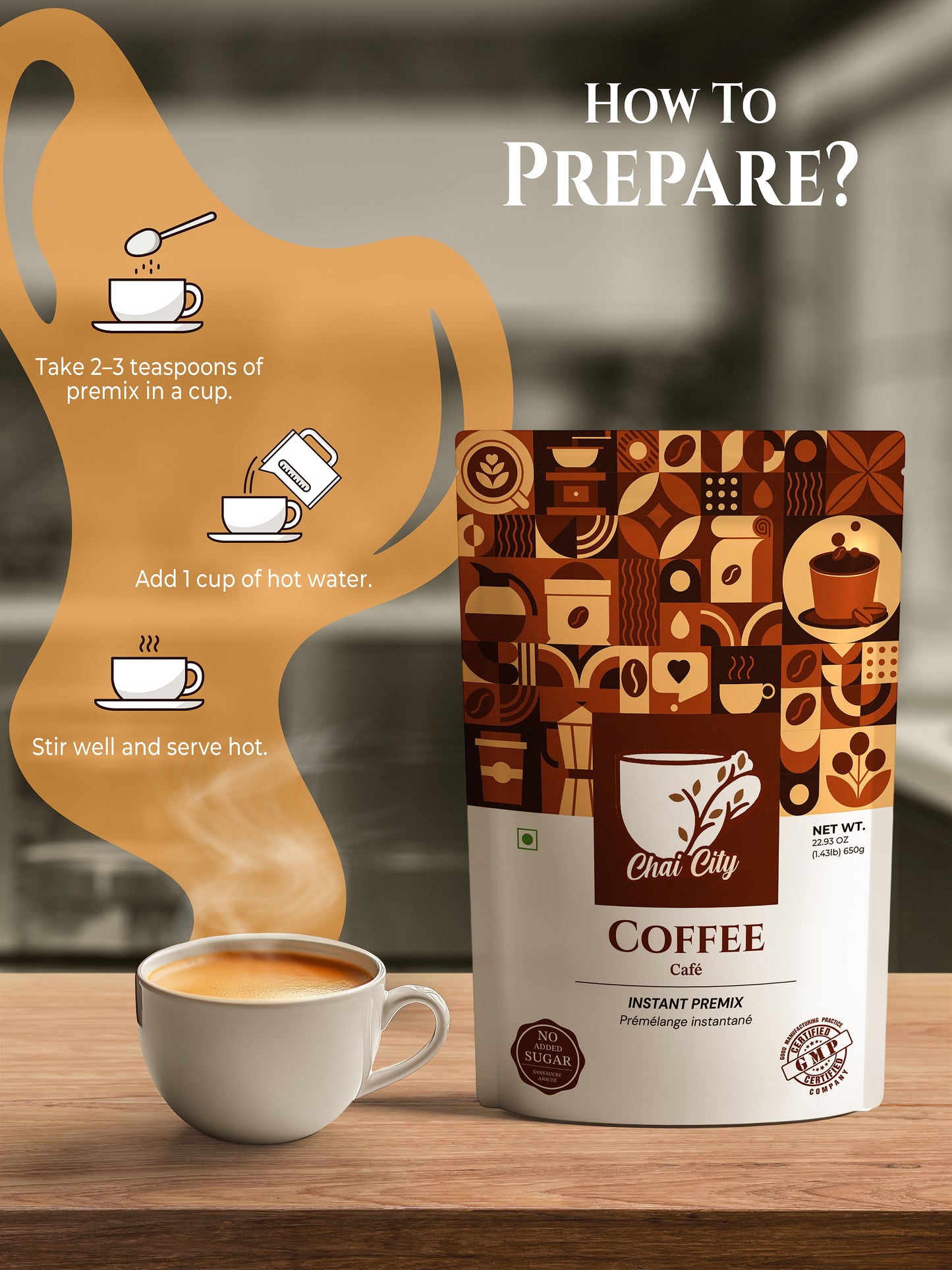 Instant Filter Coffee Premix