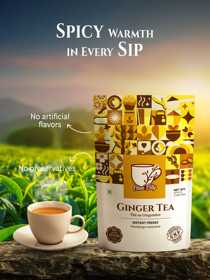 Instant Ginger Chai Tea Premix