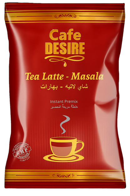 Front pouch of Instant Masala Chai Tea Premix with label and branding