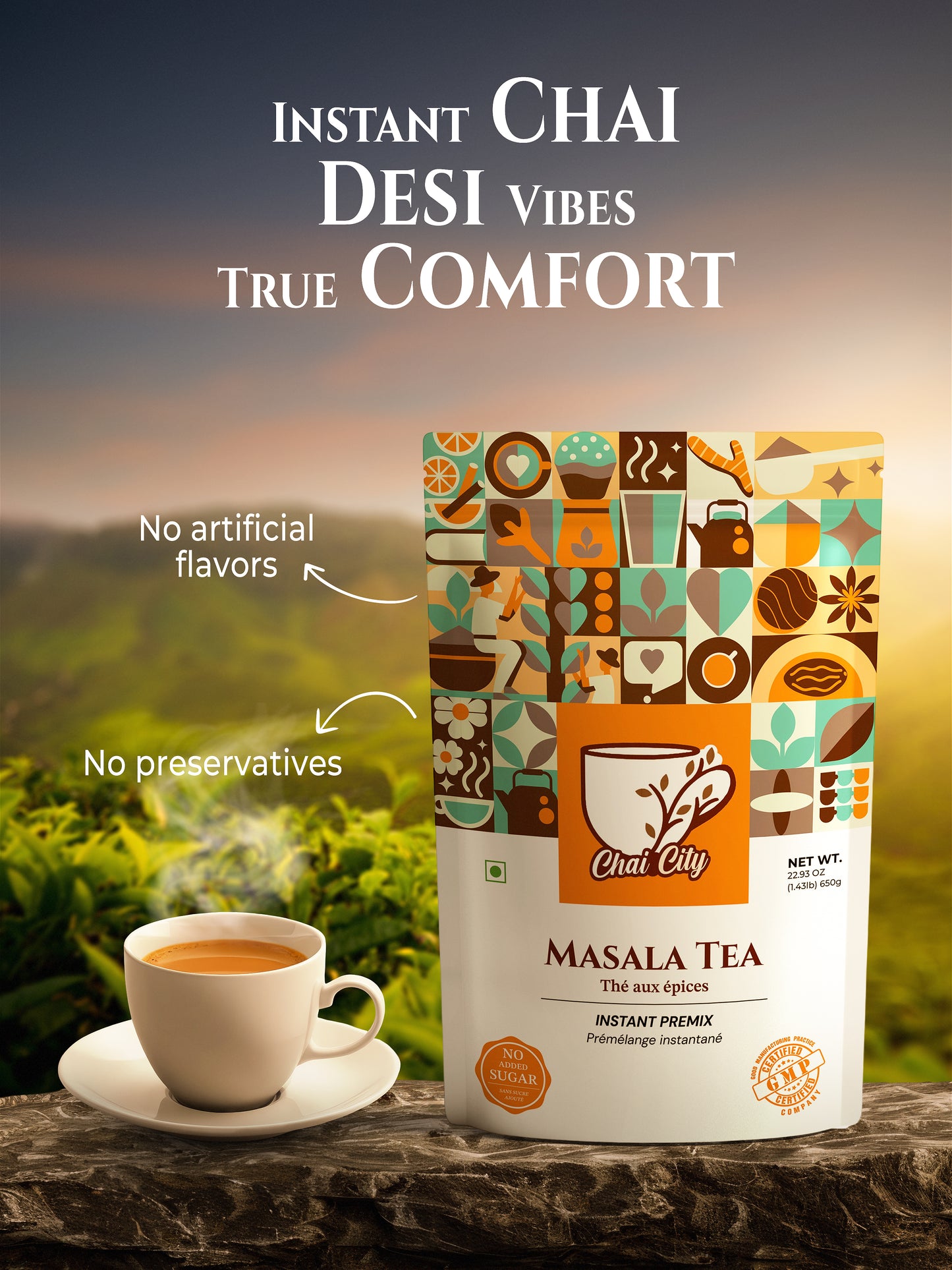 Instant Masala Chai Tea Premix
