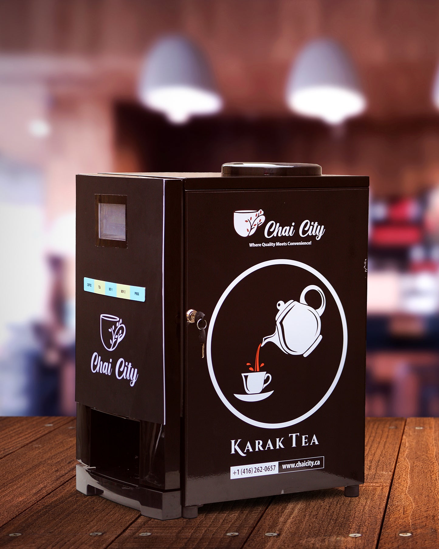 Instant 2 flavour Chai Vending Machine