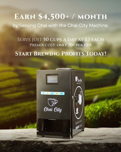 Instant 2 flavour Chai Vending Machine