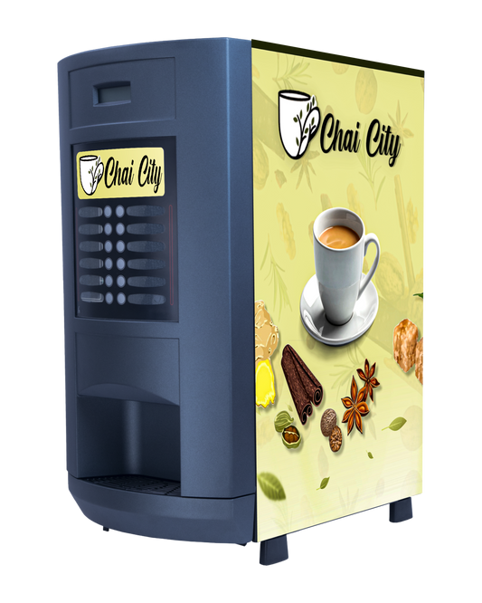 Instant 4 flavour Chai Machine