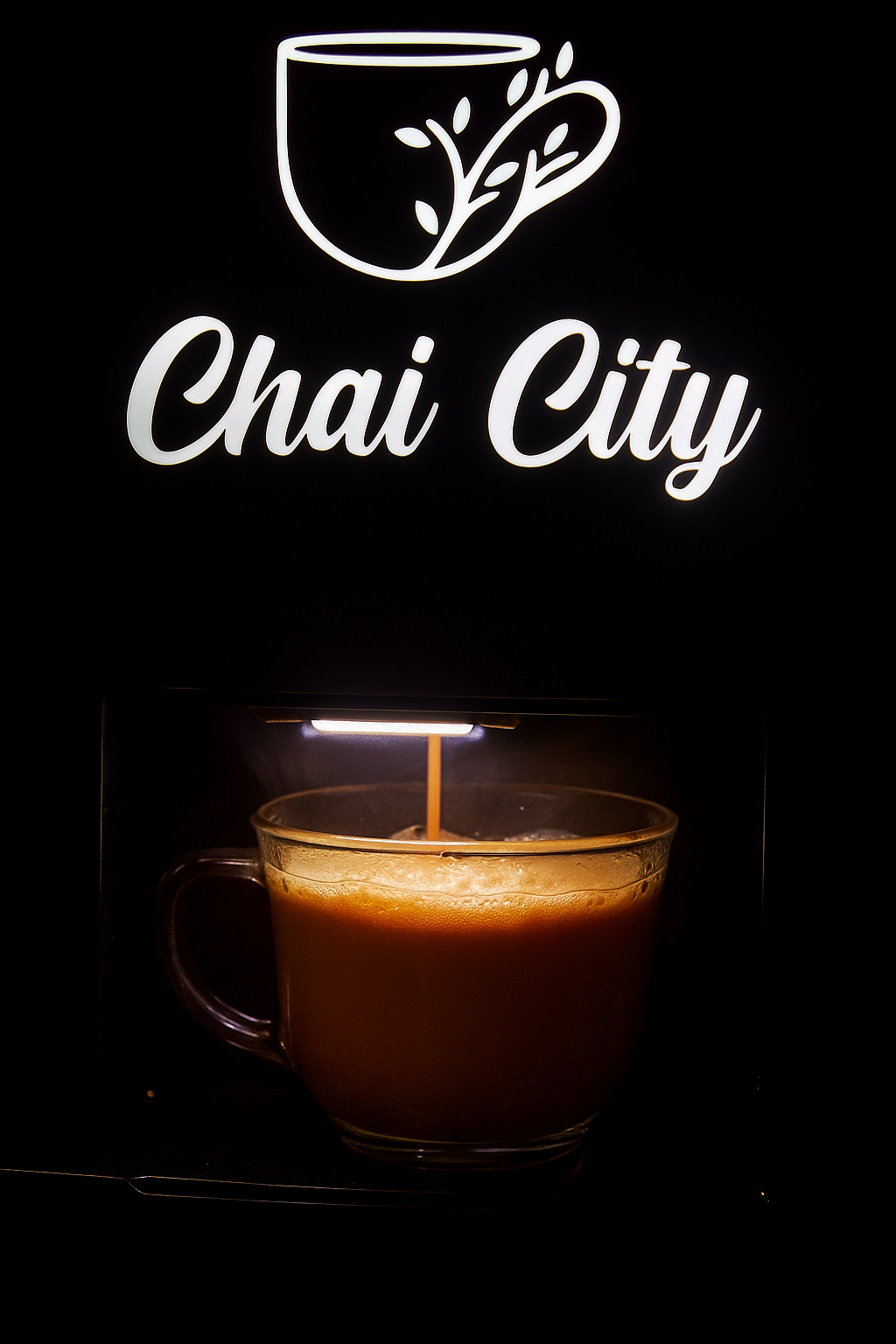 Instant 2 flavour Chai Vending Machine